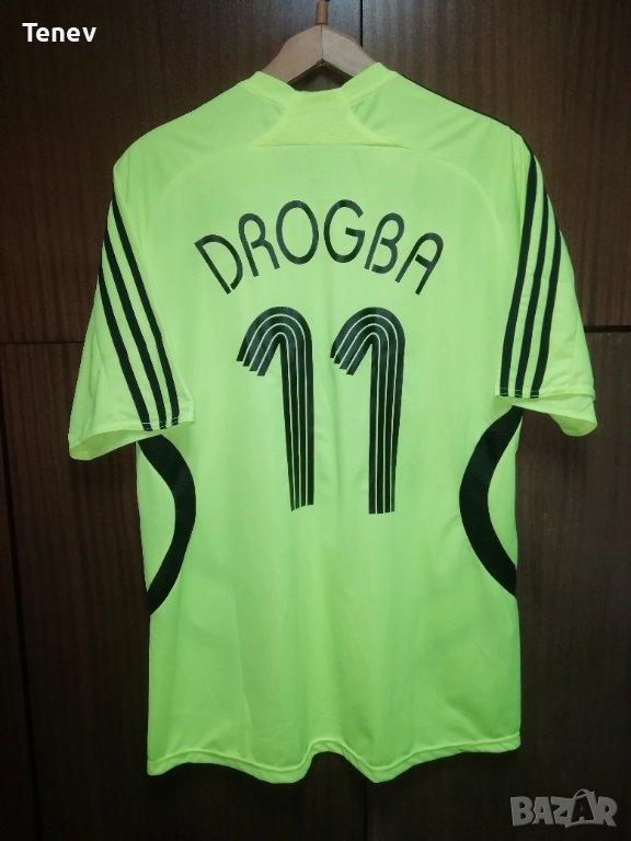 Chelsea Drogba Adidas оригинална нова тениска фланелка екип Челси Дрогба , снимка 1