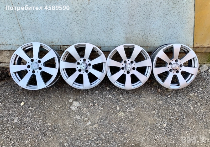 4бр.Алуминиеви джанти 16цола 5x112 ET39 за Mercedes C-Class(2007-2023),A-Class,B-Class,CLA, снимка 1