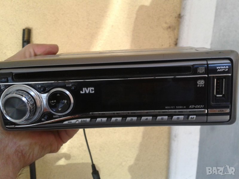 CD авторадио приемник JVC KD-G631E с USB *, снимка 1