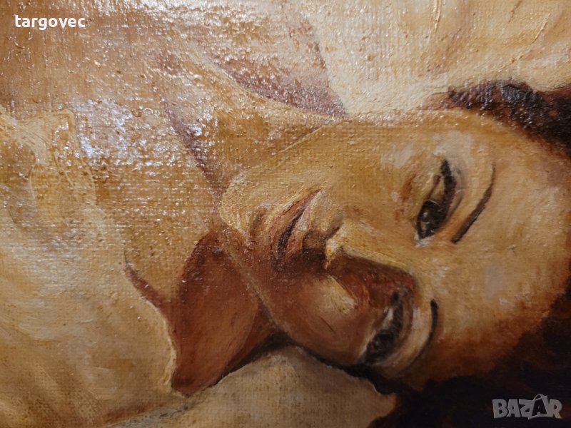 Красива картина голо тяло български автор, снимка 1