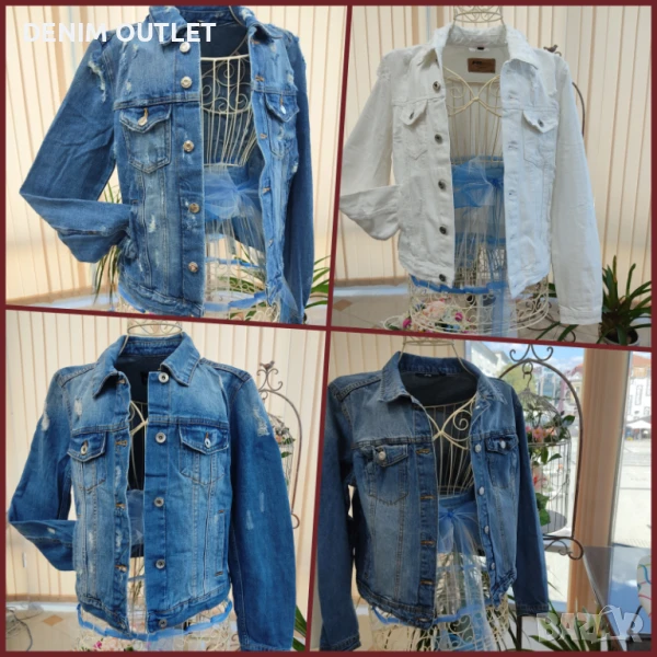 Дънкови якета на едро, снимка 1