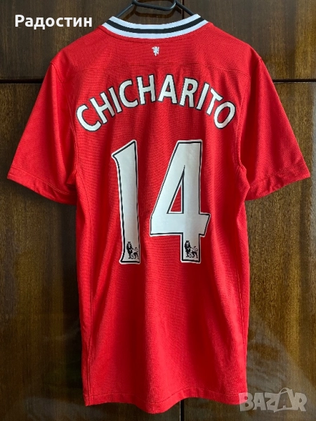 Оригинален домакински екип на Манчестър Юнайтед 2011 - 2012 Чичарито S, снимка 1