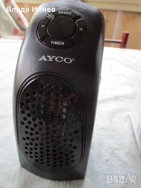 Вентилаторна нова печка за контакт"Айко" мощност 400 вата,включваща се директно в контакта, снимка 1
