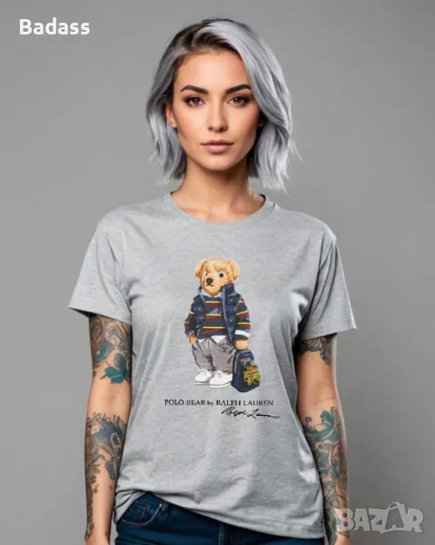 Нови дамски тениски размери XS-5XL, снимка 1