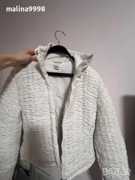 Бяло зимно яке , снимка 1