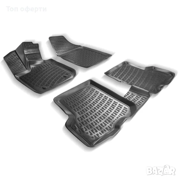 Гумени стелки RizLine съвместими с Dacia Sandero 2012-2020, снимка 1