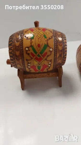 Дървено буренце, сувенир, снимка 1