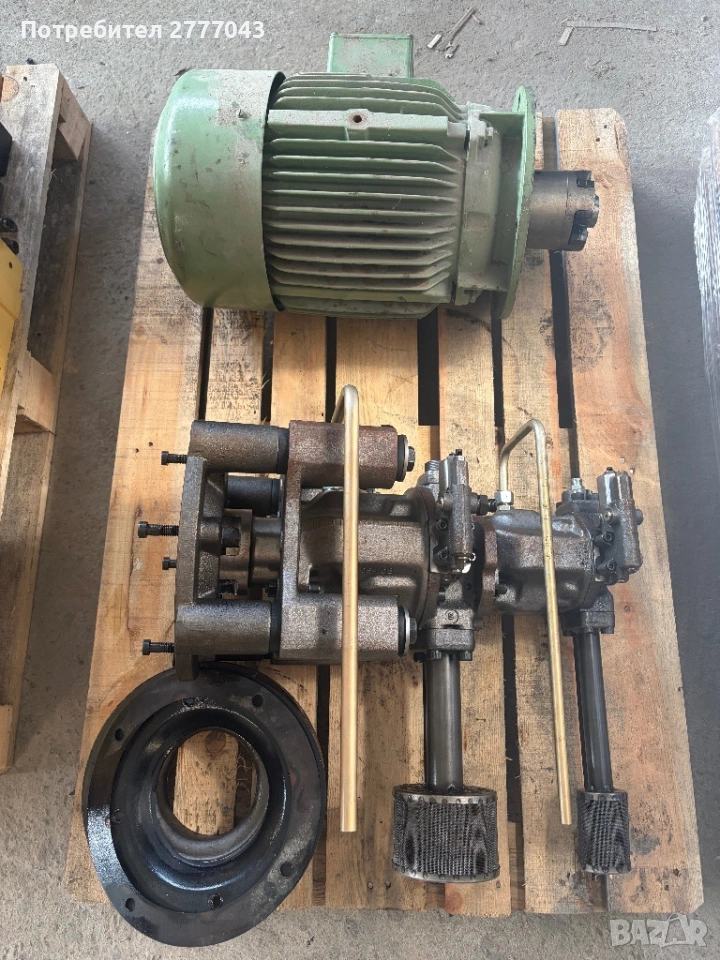 Комплект хидравлични части ARBURG 220M 350-90 – помпа, цилиндри, фланци, снимка 1