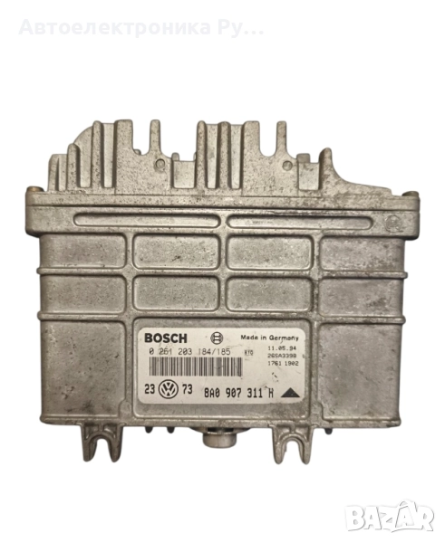 Компютър VW Golf 3 1.8i 1993г. ,8A0907311H ,0261203184 , снимка 1