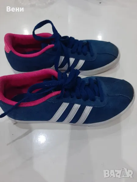 Дамски велурени кецове Adidas 36 2/3, снимка 1