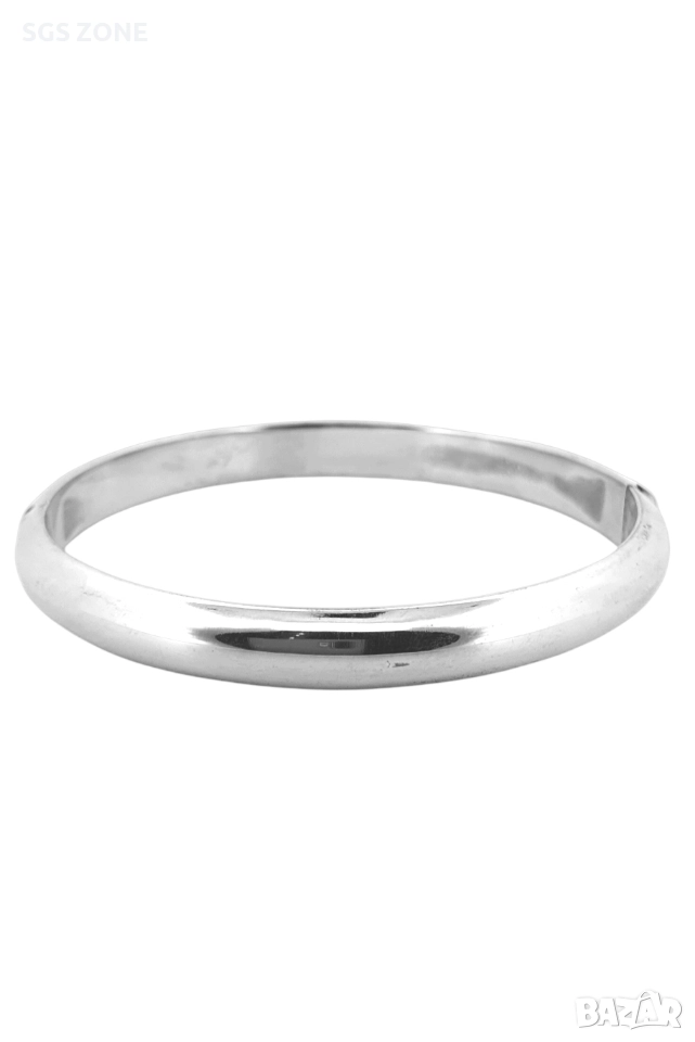 Класическа голяма твърда гривна, снимка 1