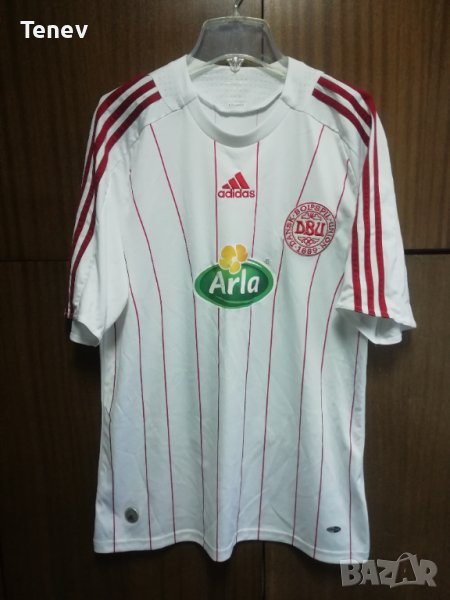 Дания Адидас оригинална футболна тениска фланелка Denmark Adidas , снимка 1
