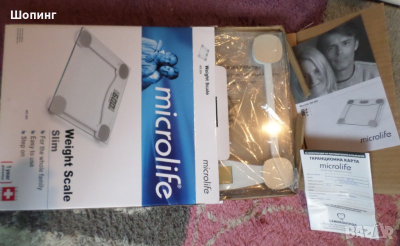 НОВО! Електронен кантар Microlife (до 150 кг), снимка 1