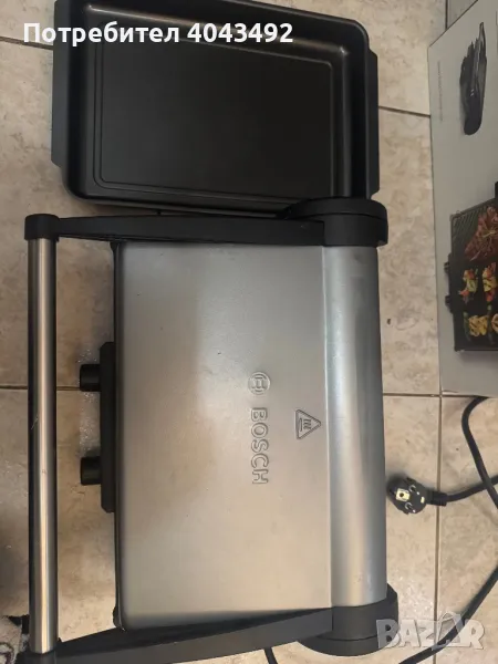 Грил Сребристо BOSCH, снимка 1