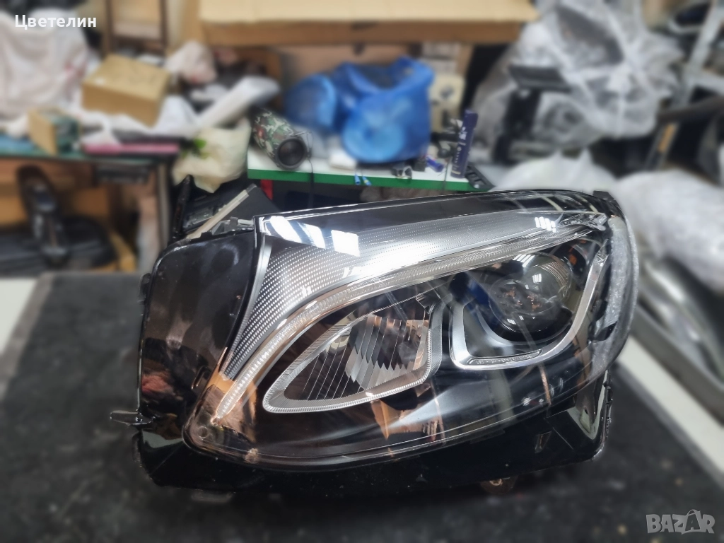 Ляв фар Mercedes GLC W253 Led lqv far мерцедес 253 глц, снимка 1