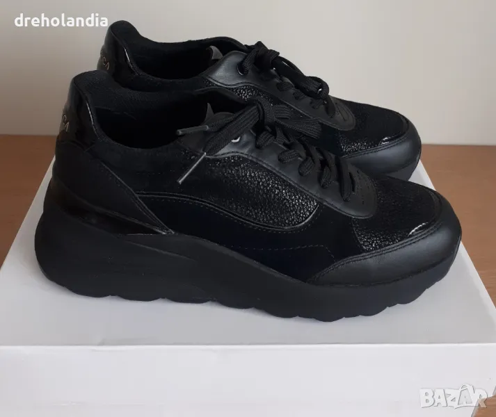 Сникърси D Spherica черен - 38 номер, снимка 1