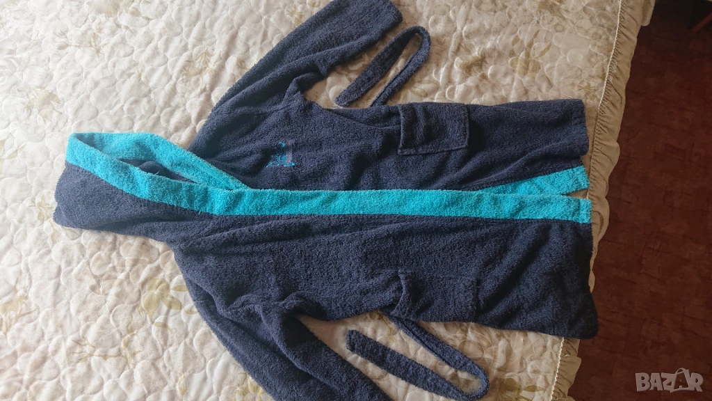 Детски халат за баня 134 140 см, снимка 1