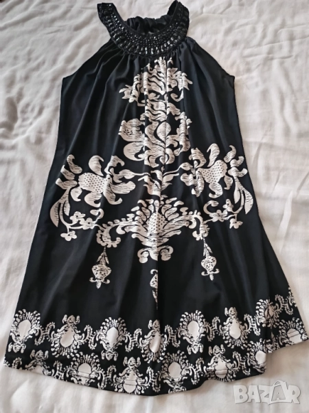 Рокля/туника с пришита огърлица , снимка 1