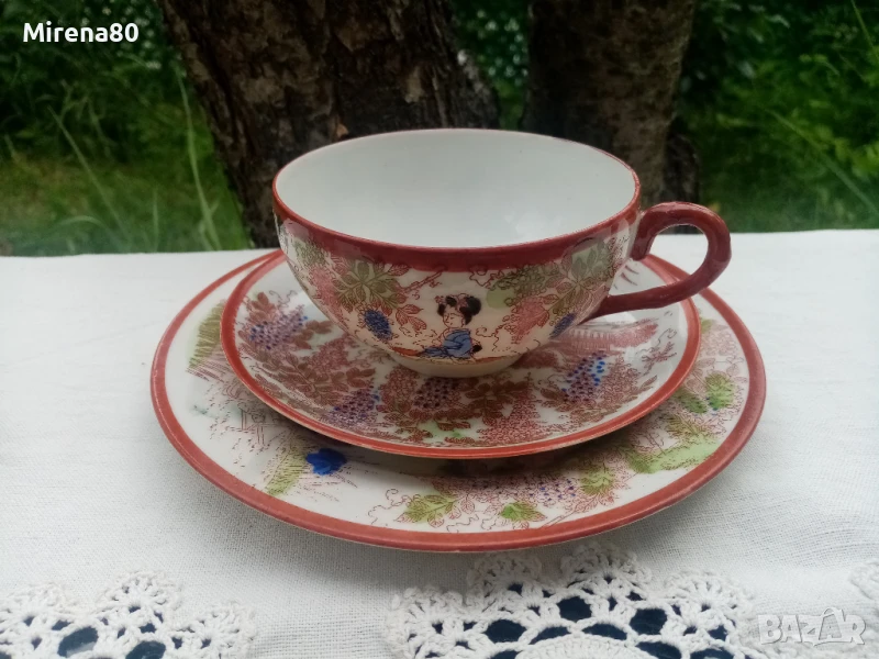 Японски троен сет за чай , снимка 1