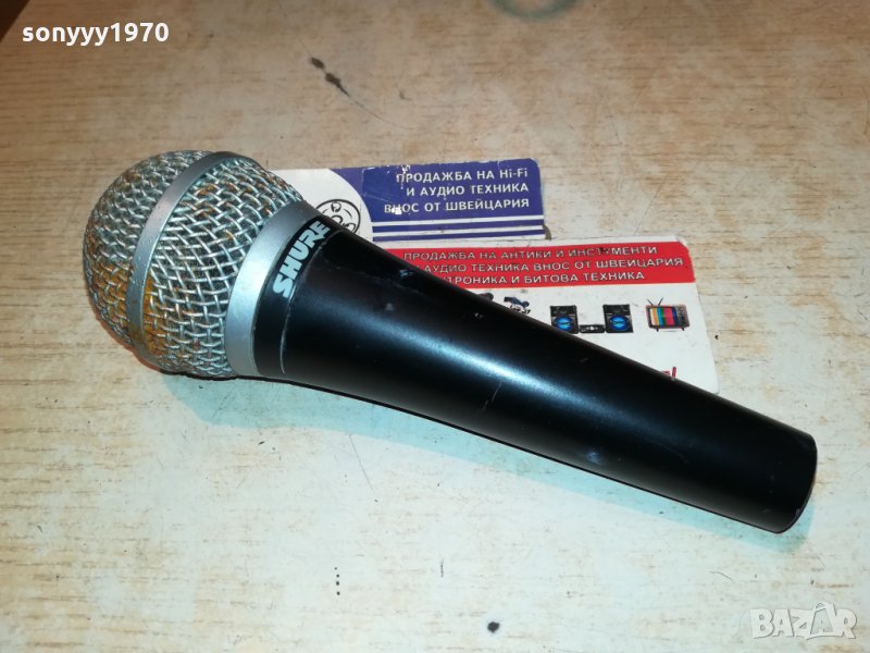 SHURE PG58-ORIGINAL FROM GERMANY 2911211104, снимка 1