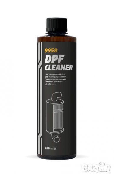  Добавка за почистване на DPF MANNOL DPF Cleaner, 400мл , снимка 1