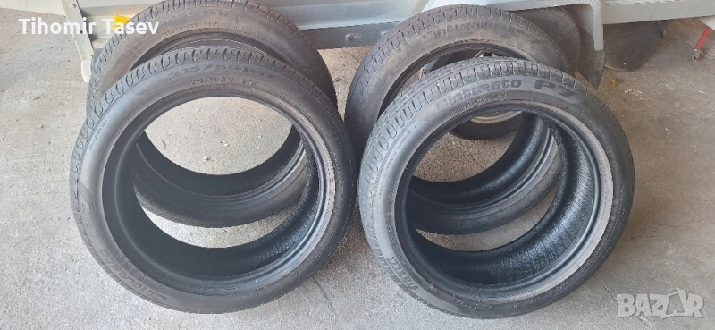 215 55 17 Летни гуми Pirelli CinturatoP7, 4 броя, снимка 1