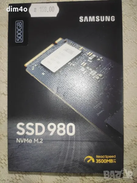 500Gb SSD NVME SAMSUNG 980, снимка 1