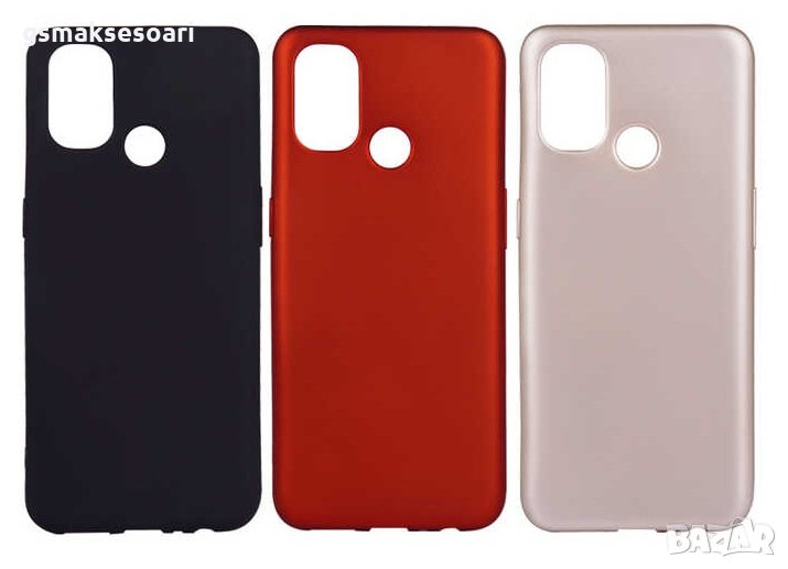 OnePlus Nord N100 - Силиконов Кейс Гръб MATT, снимка 1