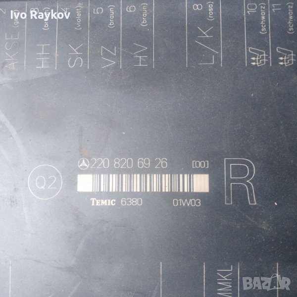 Модул ел. седалка предна дясна за MERCEDES S-CLASS W220, снимка 1