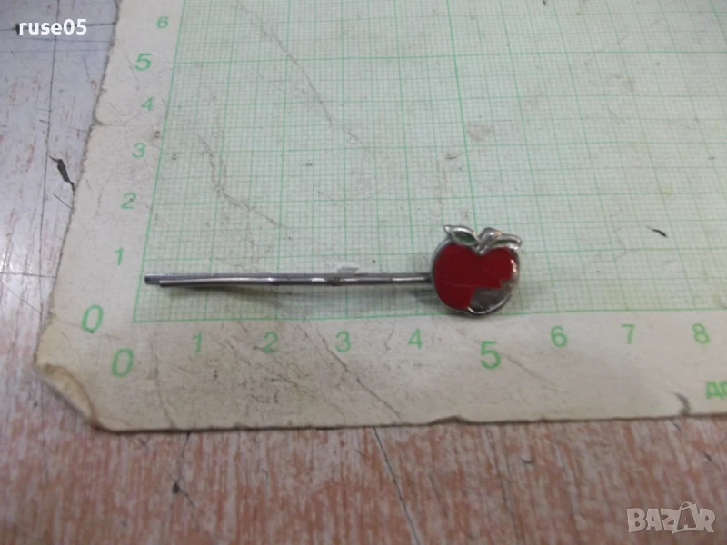 Фиба стара с ябълка, снимка 1