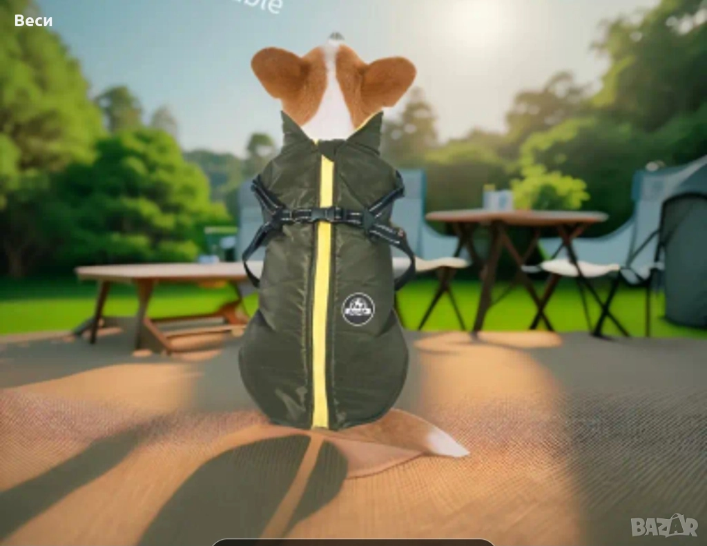 Зимно яке за куче удебелено , снимка 1