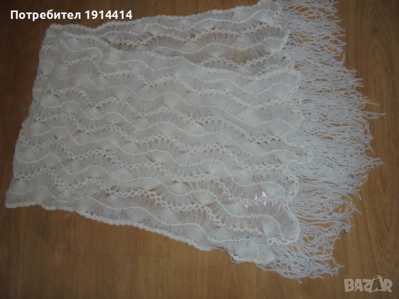 Шал дамски ръчноплетен, снимка 1