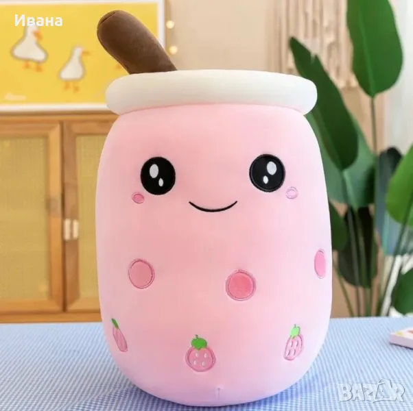 Bubble tea/Бъбъл Ти Плюшени Bubble tea 25см, снимка 1