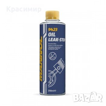 ДОБАВКА ЗА СПИРАНЕ ТЕЧА НА МАСЛО ОТ ДВИГАТЕЛЯ MANNOL 9423  250 МЛ, снимка 1