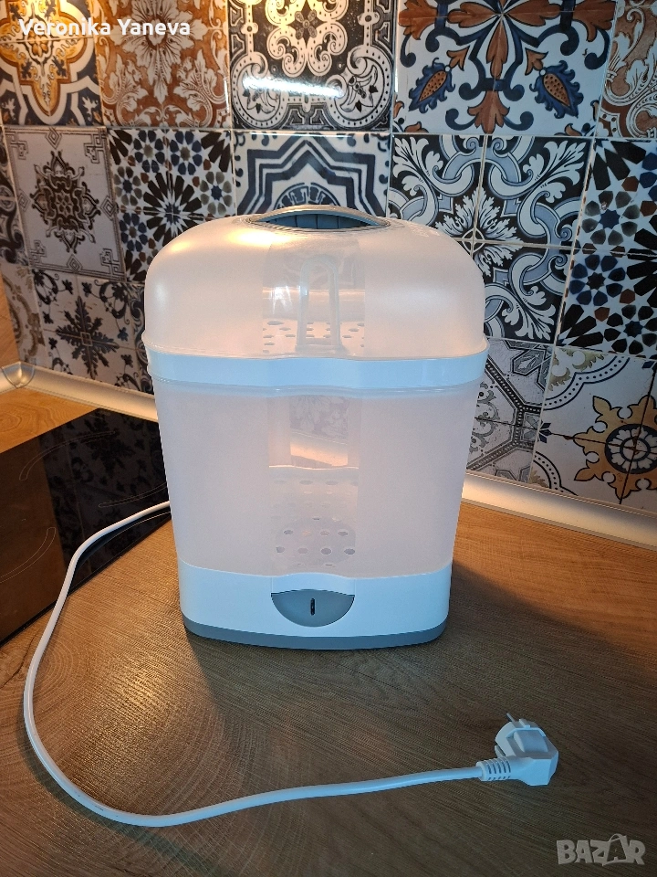 Електрически стерилизатор Chicco SterilNatural 2 in 1, снимка 1