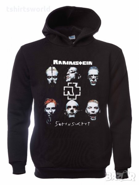 Нов детски суичър с дигитален печат на музикалната група Rammstein, Рамщайн - Sehnsucht, снимка 1