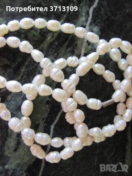 Дамско колие от естествени перли, снимка 1