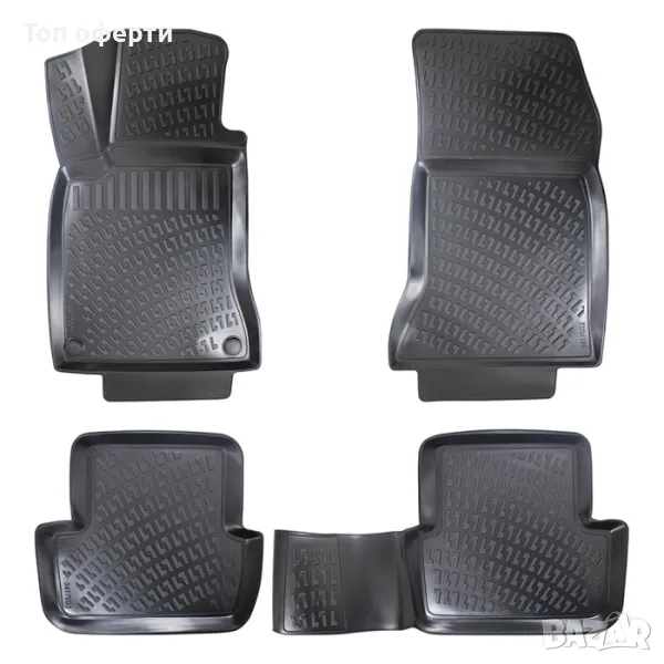 Гумени стелки RizLine съвместими с Mercedes GLA 2014-2019, снимка 1
