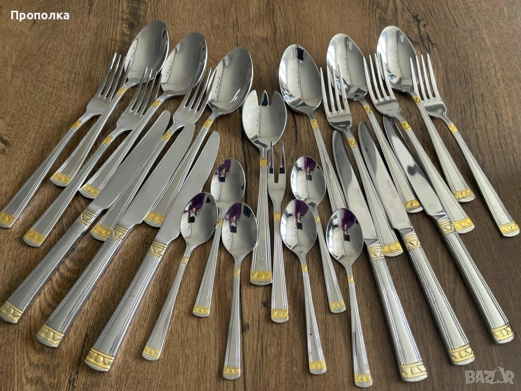 Велеколепни Прибори 18/10 BergHoff, Висок клас -27бр., снимка 1