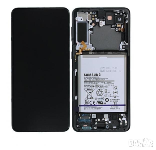 LCD Дисплей за Samsung SM-G996B S21 Plus/ Тъч скрийн / Черен / Батерия / Оригинал Serv, снимка 1