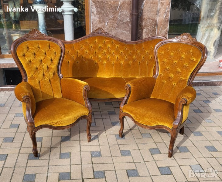 Италианска барокова холна гарнитура , снимка 1