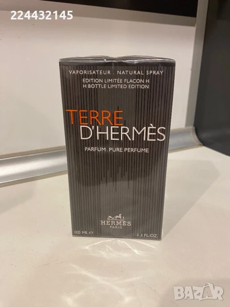 Hermes terre d hermes parfum pure perfume limited edition 100ml EDP  , снимка 1