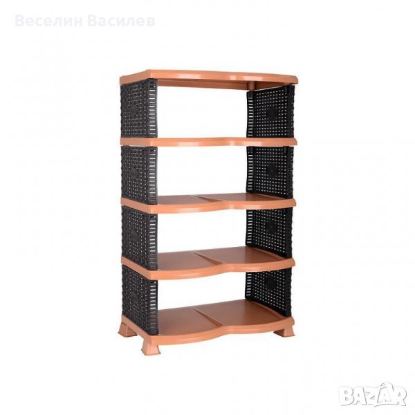 Стелаж за обувки 5 рафта ПВЦ, снимка 1