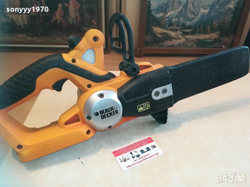 black & decker-резачка за дърва 0605211649, снимка 1