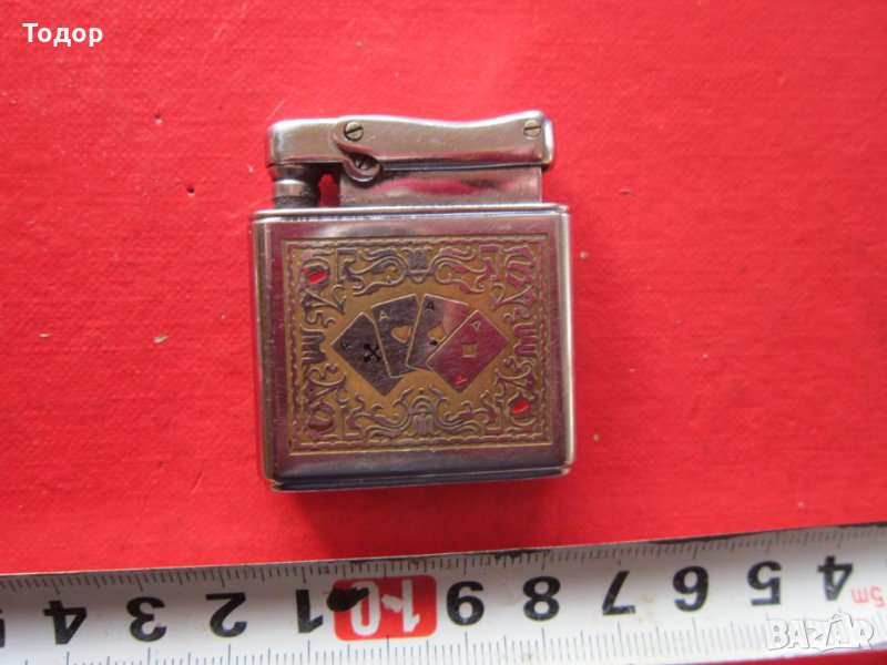 Уникална бензинова запалка Ибело Монопол , снимка 1