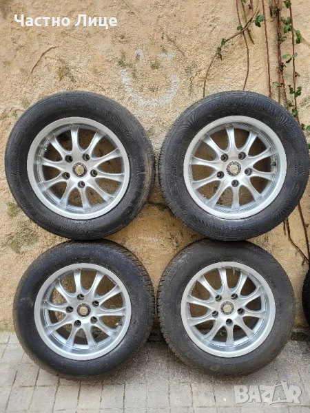 Два комплекта гуми с джанти за BMW, снимка 1