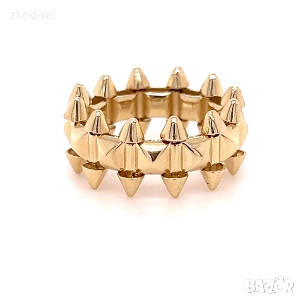 Златен дамски пръстен Cartier 6,29гр. 14кр. проба:585 размер:54 модел:32088-5, снимка 1