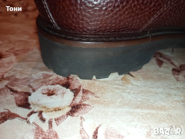 FLORIS VAN BOMMEL Оригинал Нови Мъжки Боти Изцяло от Естествена Кожа 42/43, снимка 14 - Мъжки боти - 53489172