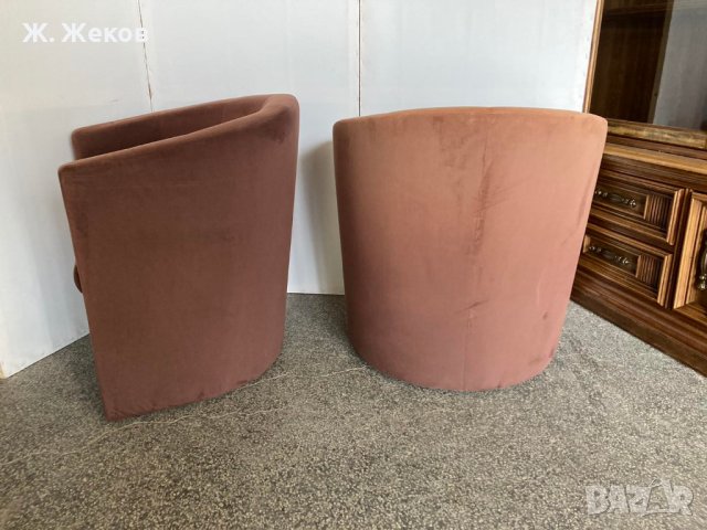 Две кресла внос от Холандия, снимка 3 - Дивани и мека мебел - 43209408