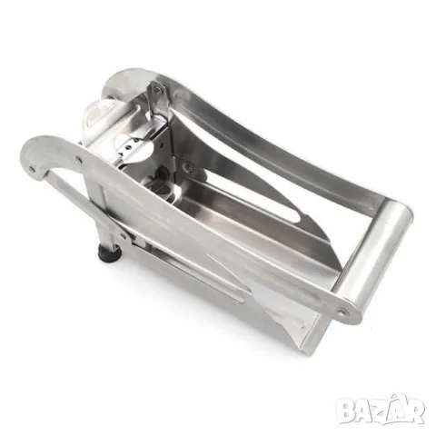 Преса за картофи и други зеленчуци с две сменяеми приставки за рязане от неръждаема стомана, снимка 11 - Други - 49243349